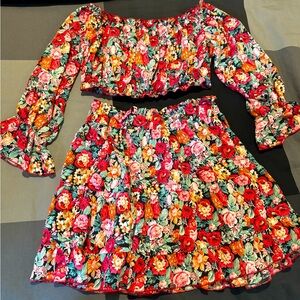 Cute summer 2 piece set
